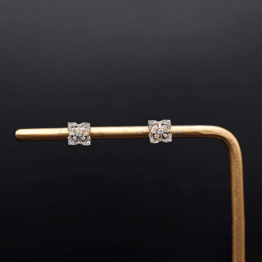 The Narcissus Diamond Stud Earrings