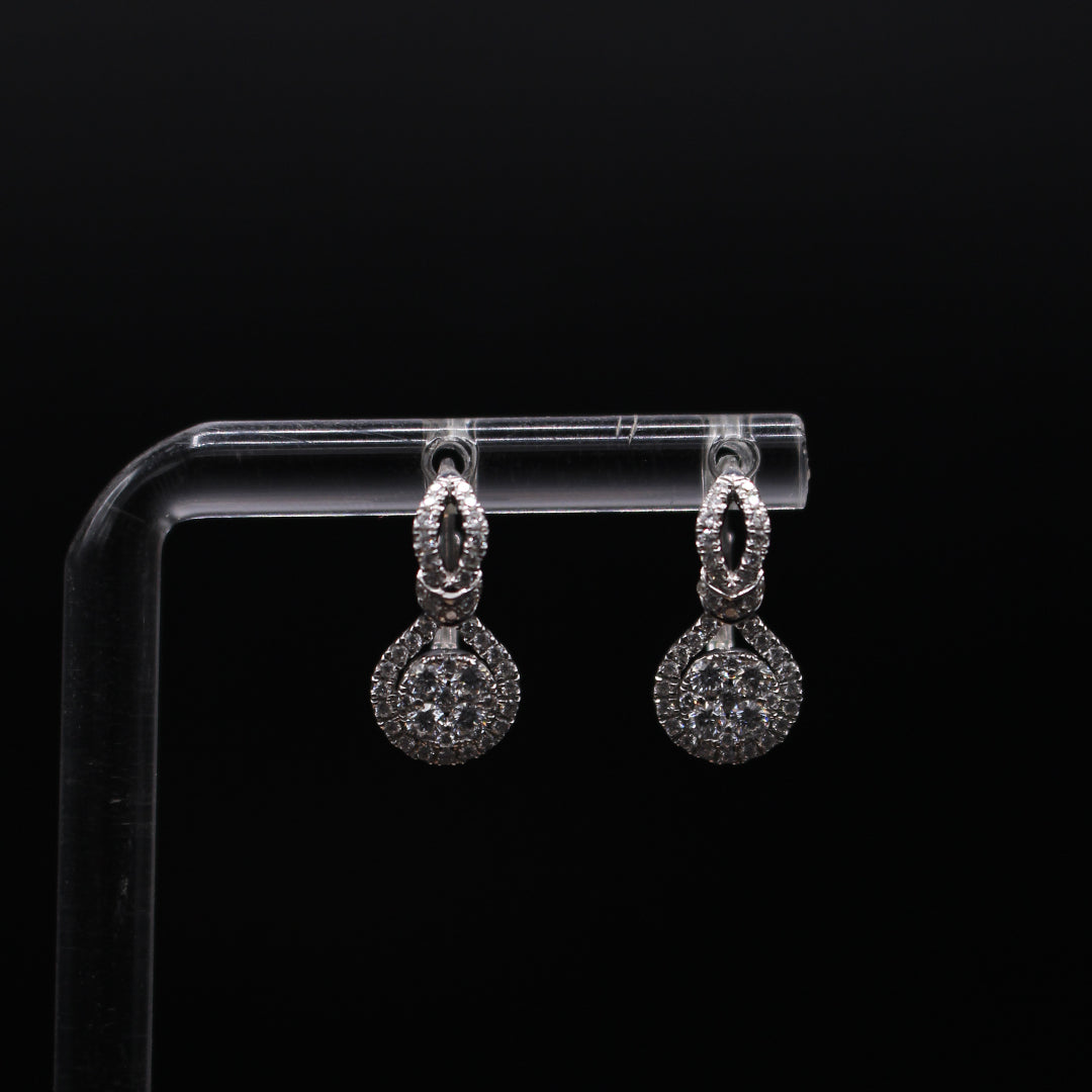 The Aristocrat Diamond Drop Earrings