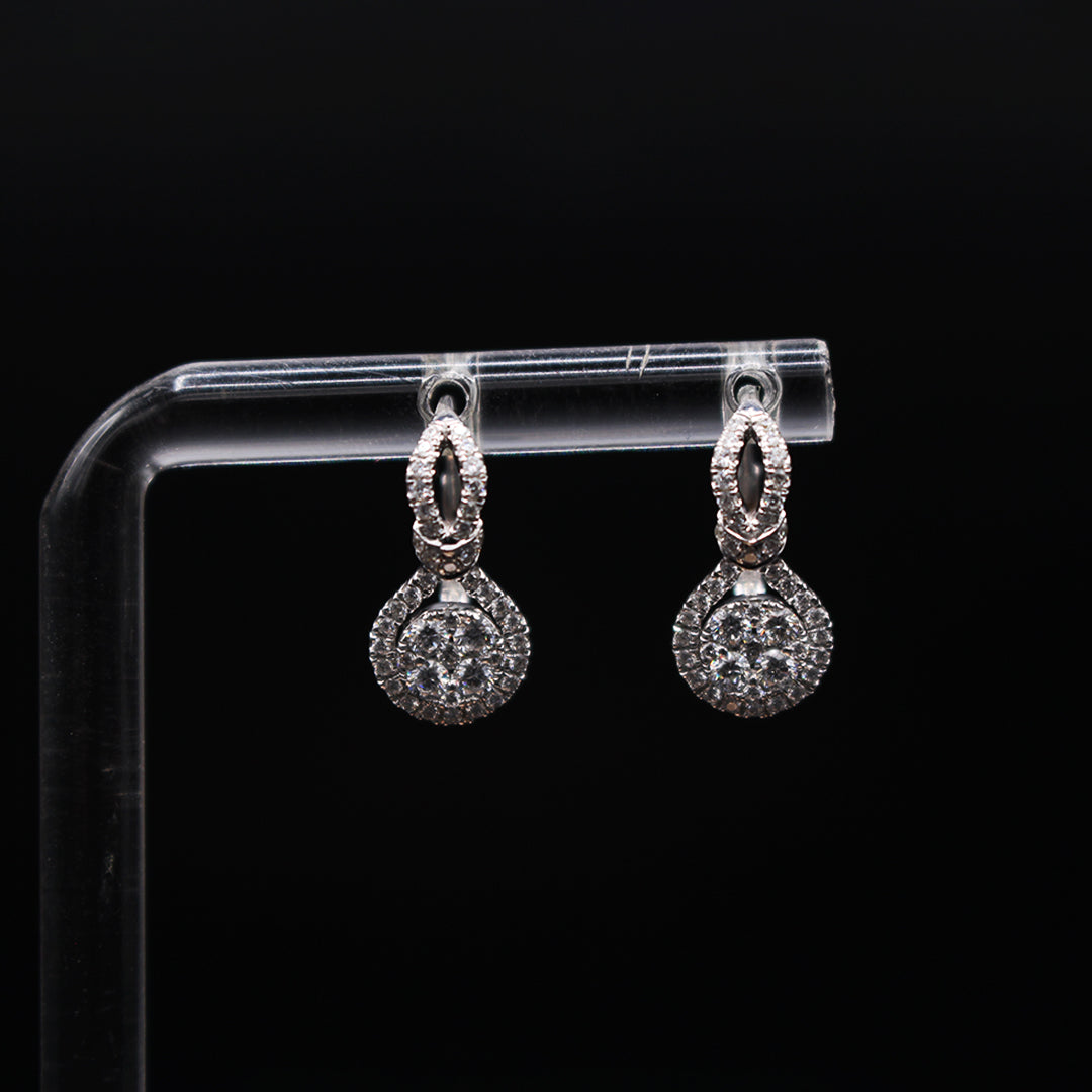 The Aristocrat Diamond Drop Earrings