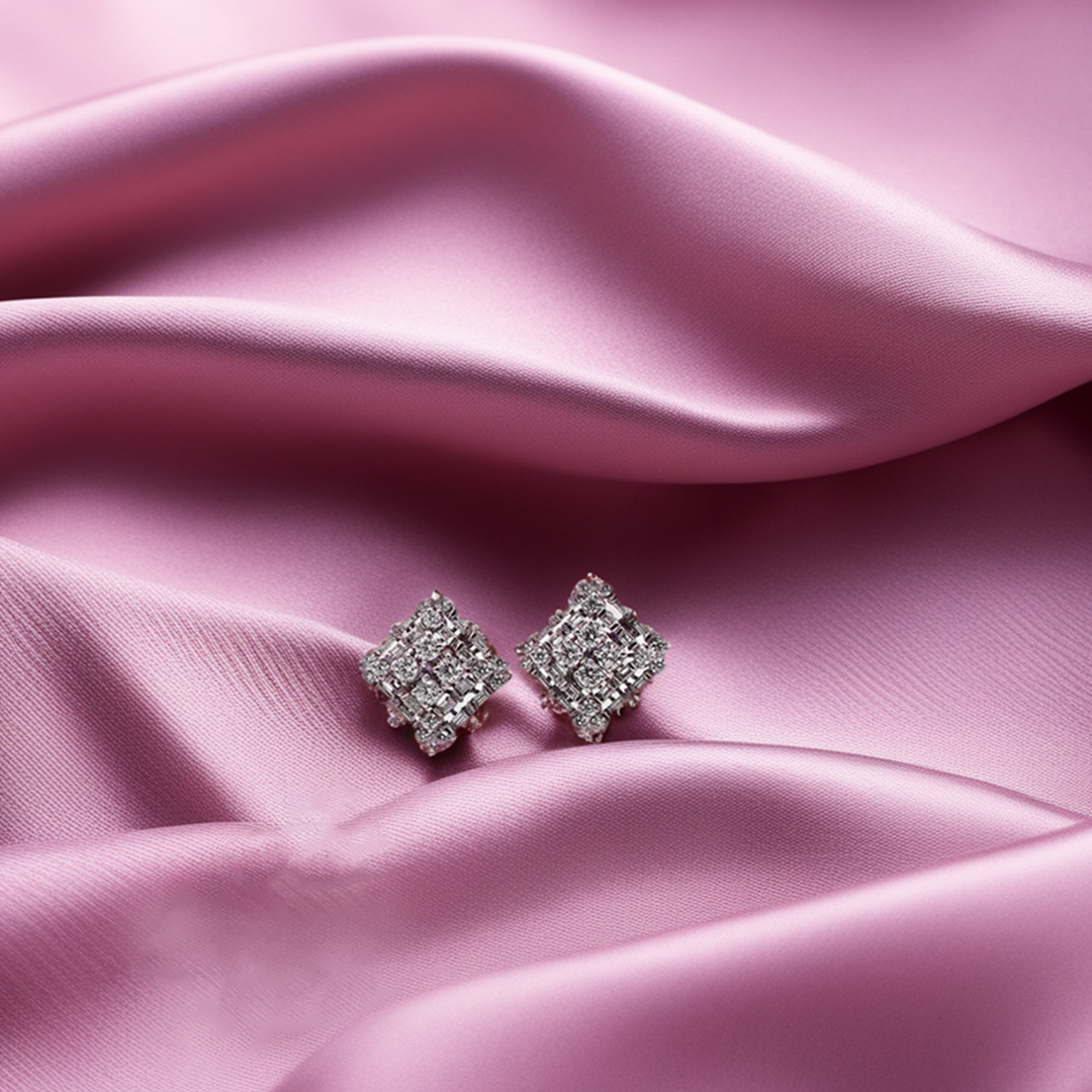 The Tetra Glow Stud Earrings