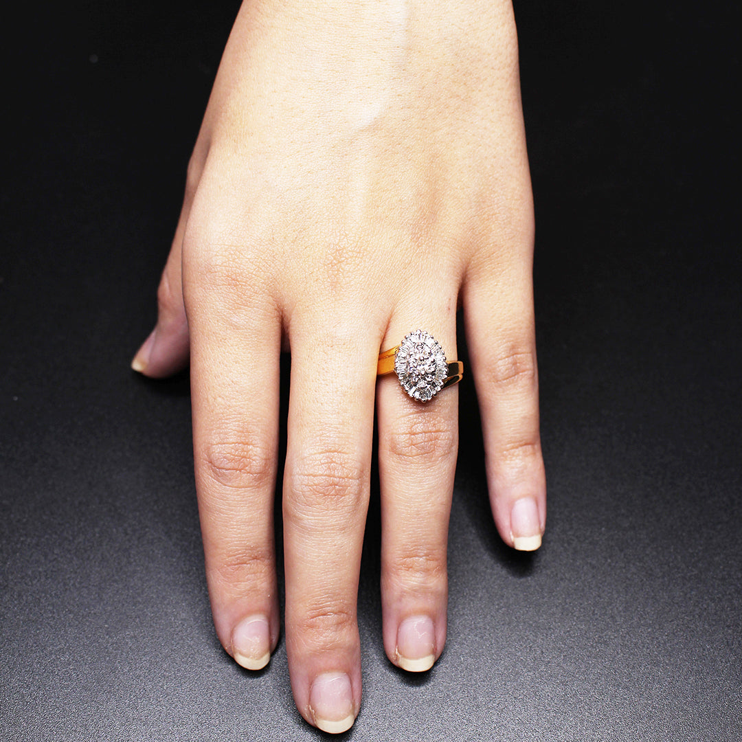 The Regal Dazzle Diamond Ring