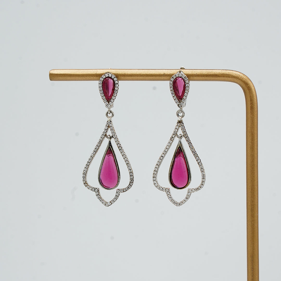 The Subtle Grace Drop Earrings