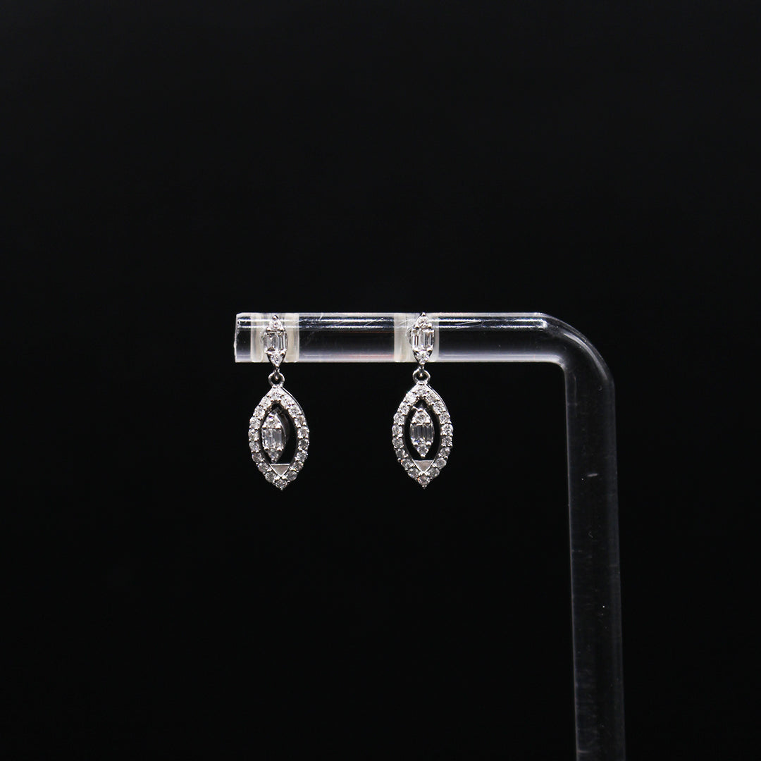 The Mystic Diamond Drop Earrings