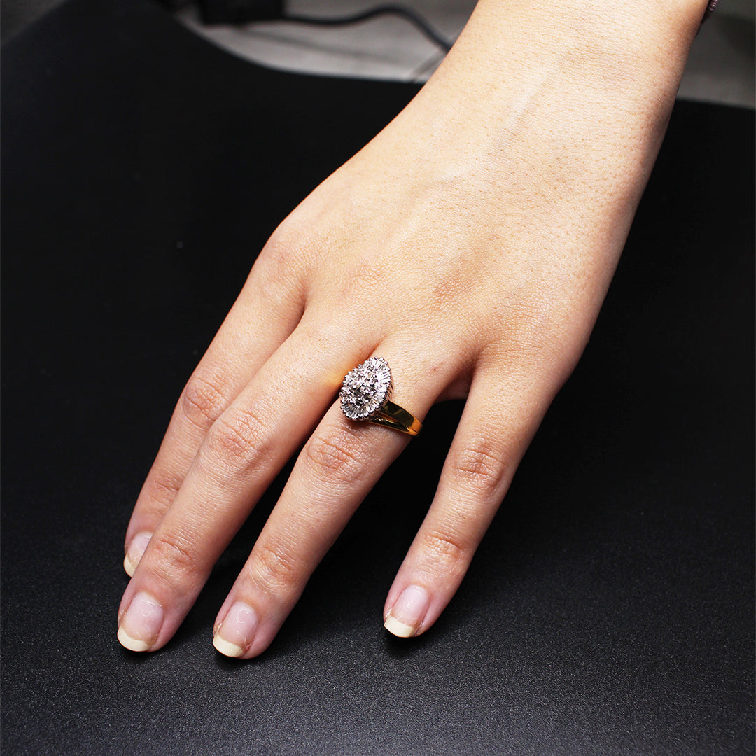 The Regal Dazzle Diamond Ring