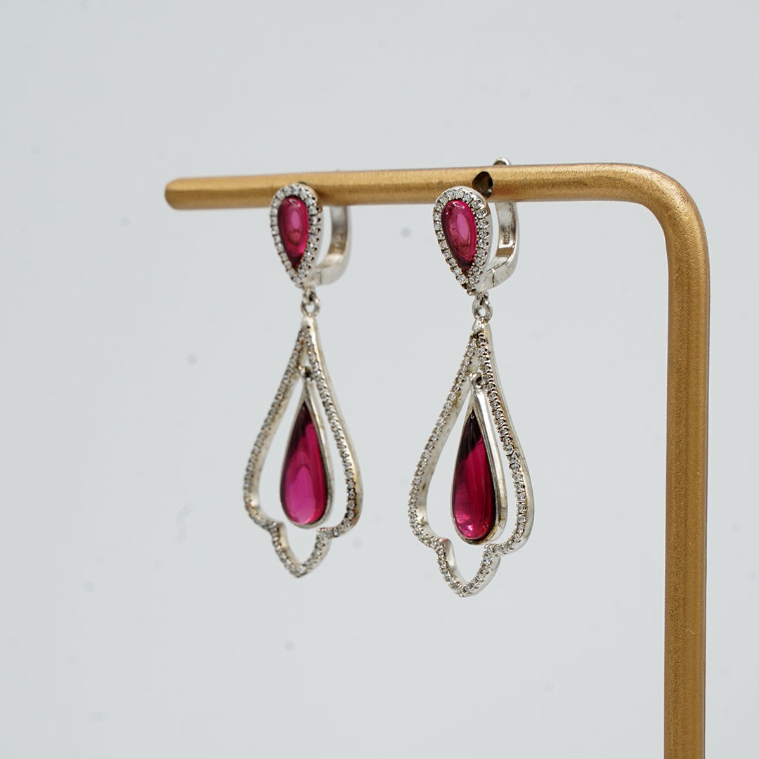 The Subtle Grace Drop Earrings