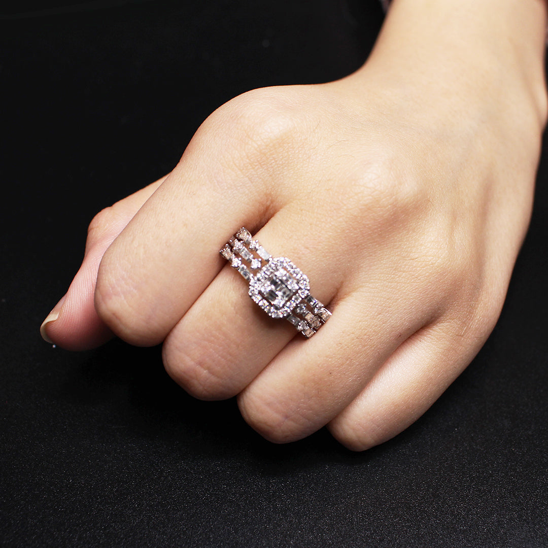 The Symphony Baguette Ring