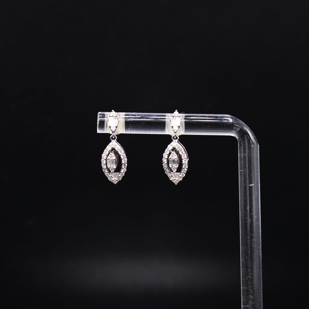 The Mystic Diamond Drop Earrings