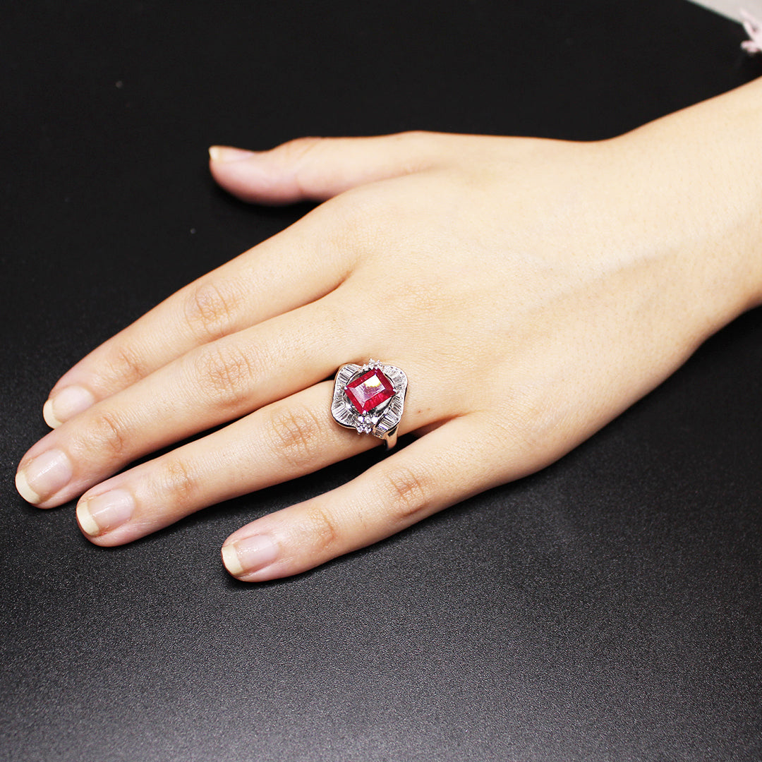 The Rosy Dream Diamond Ring