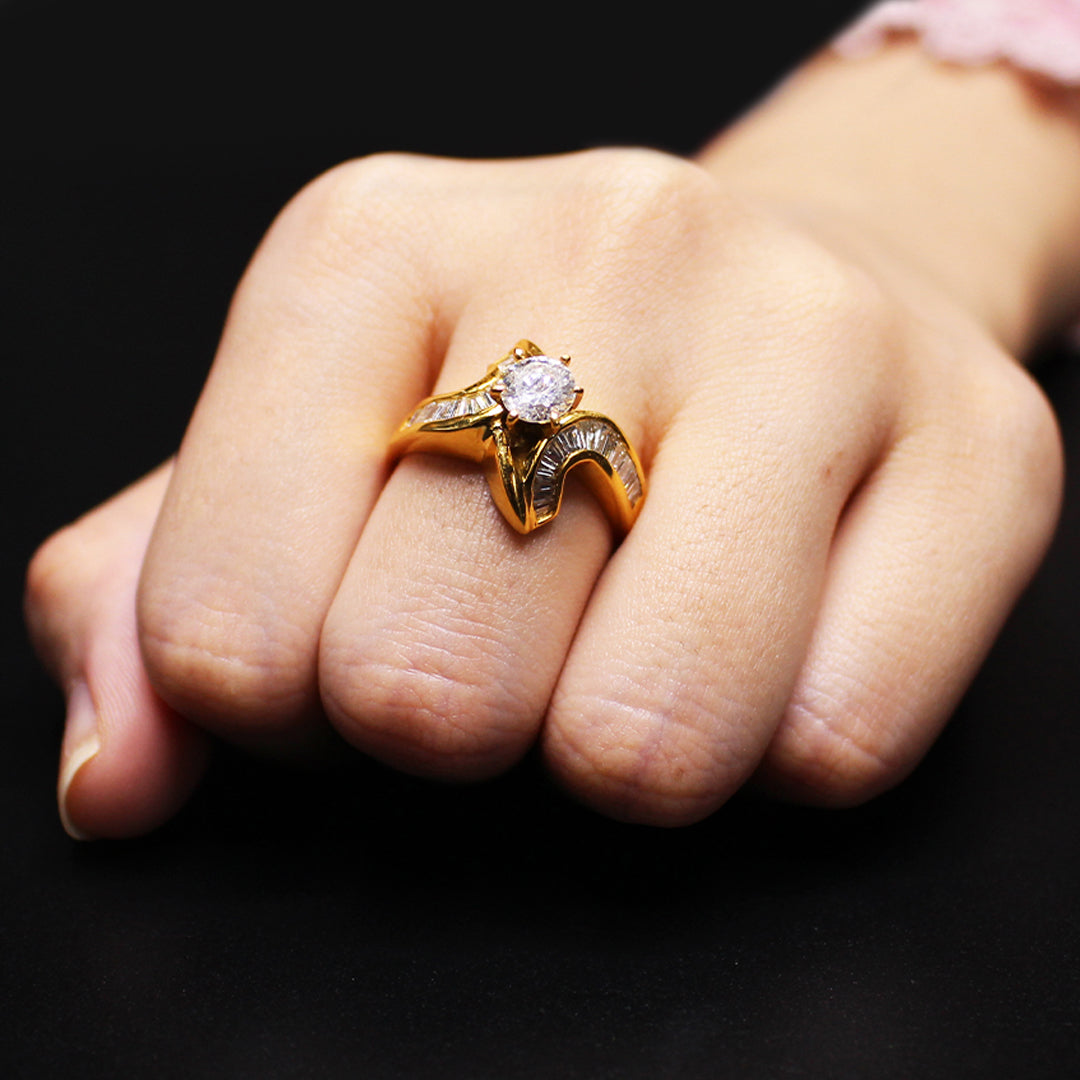 The Ravishing Solitaire Diamond Ring