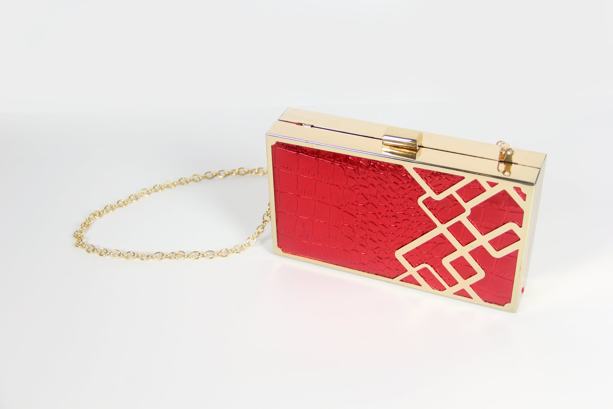 Red Scarlet Clutch