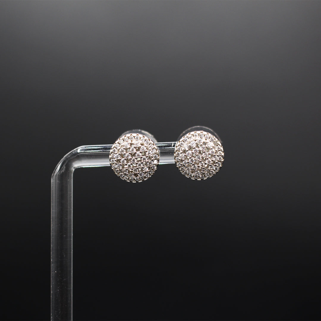 The Lattice Stud  Earrings