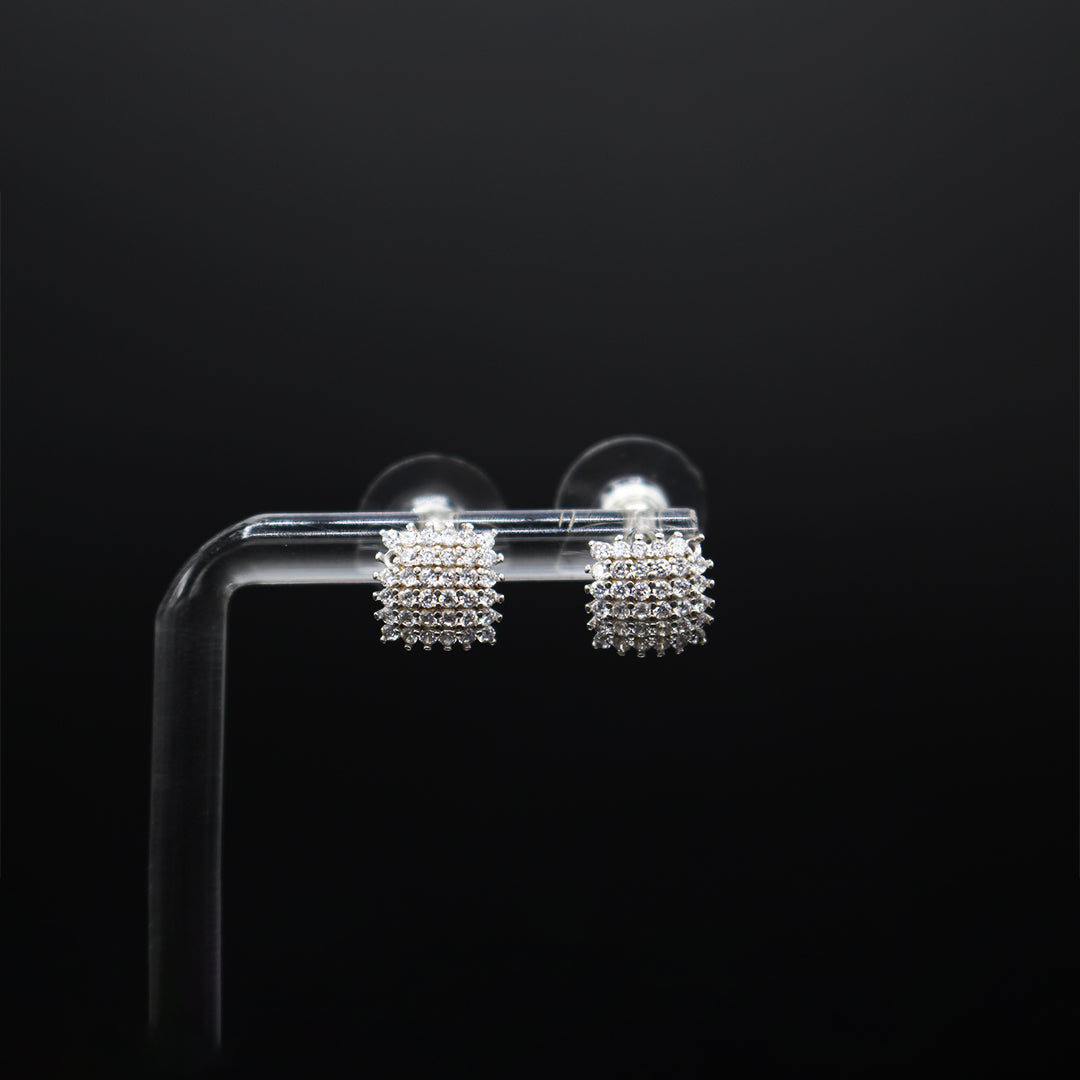 The Spikey Maze Stud Earrings