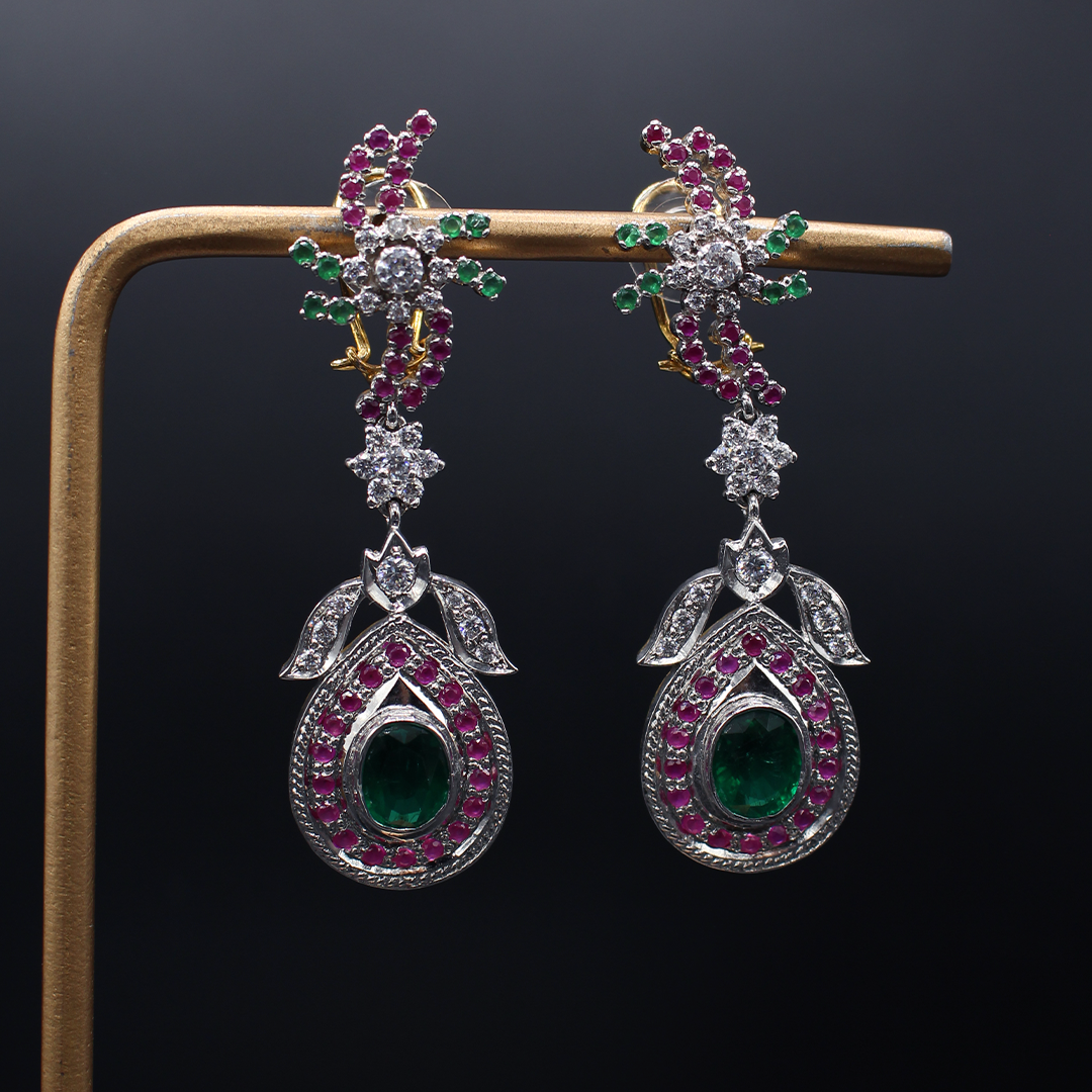 The Rubilicious Dangling Earrings