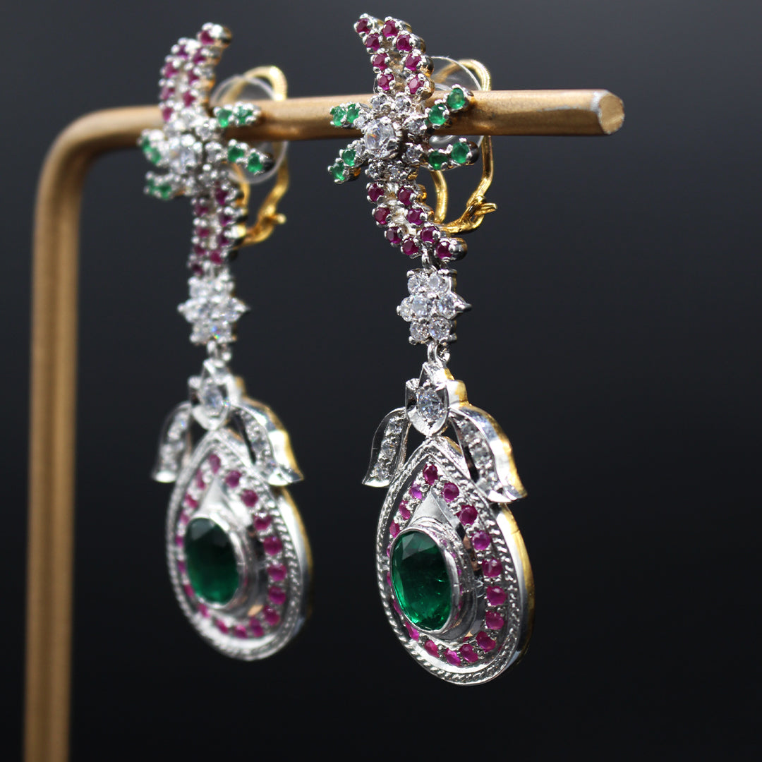 The Rubilicious Dangling Earrings