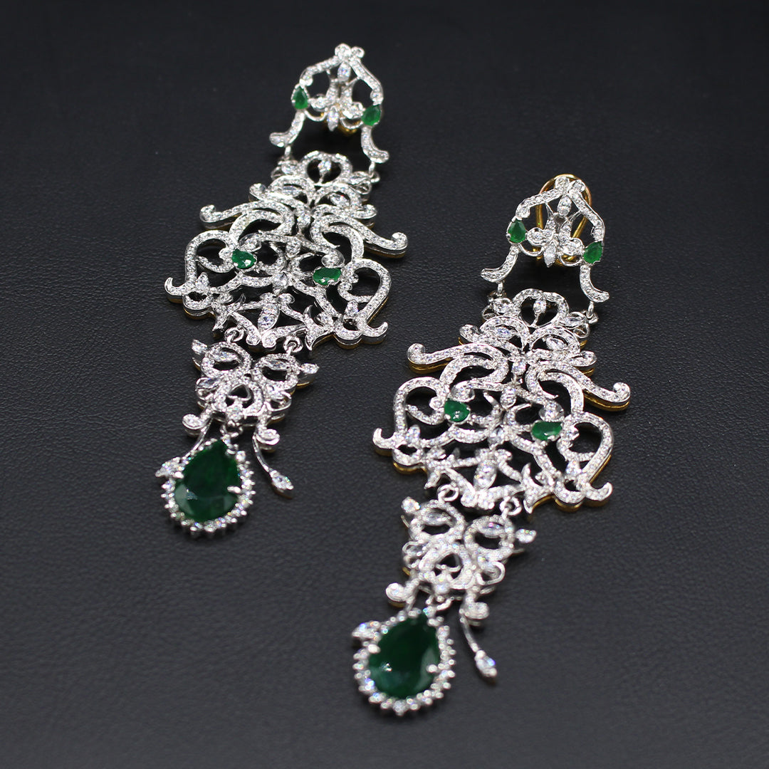 The Victorian Mughal Dangling Earrings