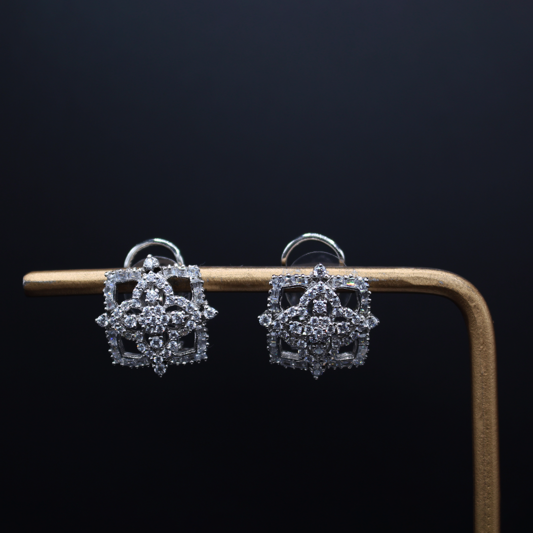 The Floral Harmony Stud Earrings