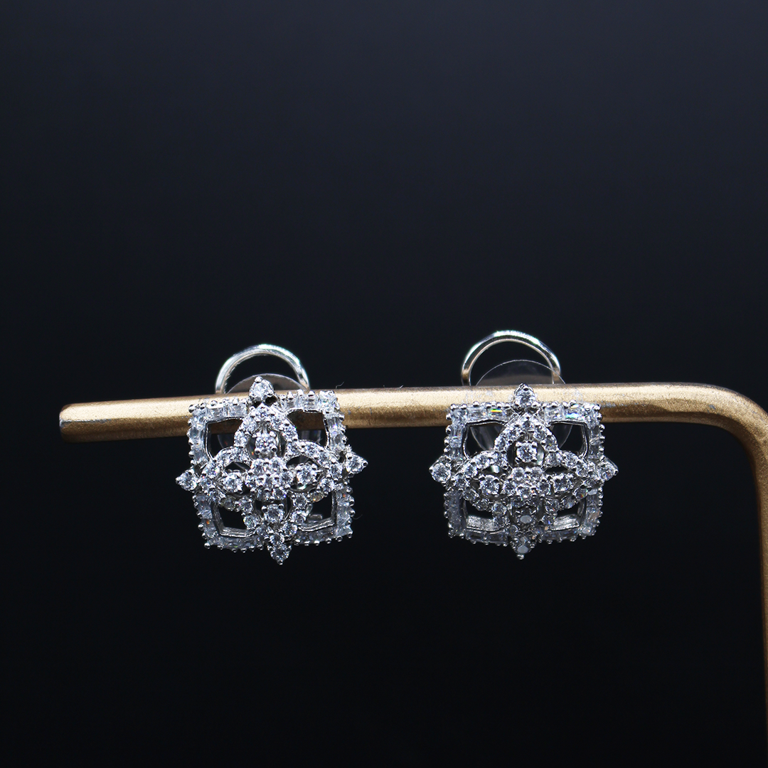 The Floral Harmony Stud Earrings