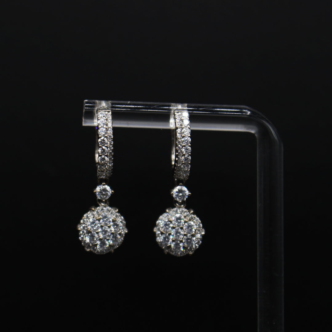 The Snow Queen Drop Earrings