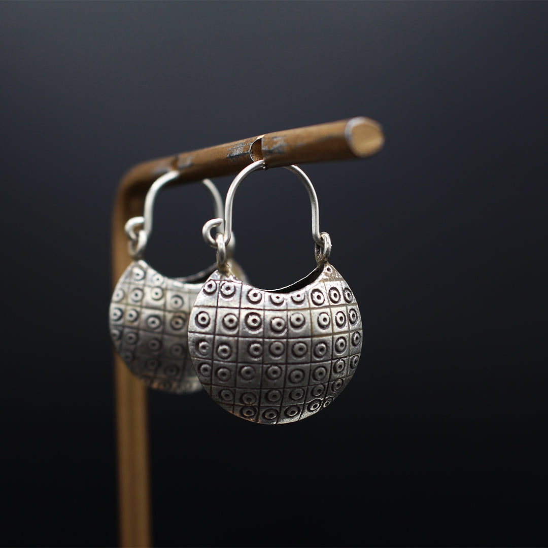 The Silver Cauldron Earrings