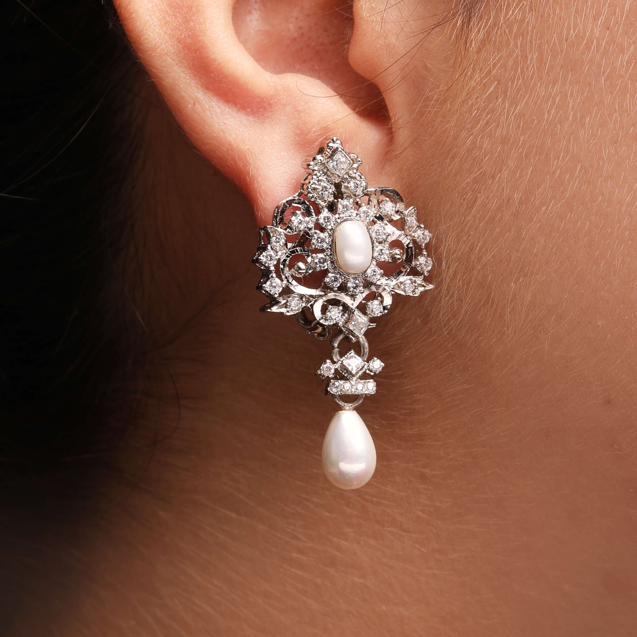 The Regal Droplet Drop Earrings